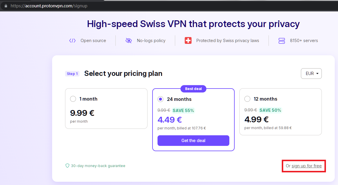 proton注册配置wg及解锁情况